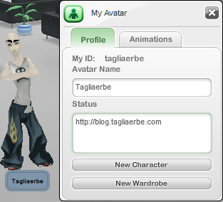 L’avatar del Tagliaerbe in Lively