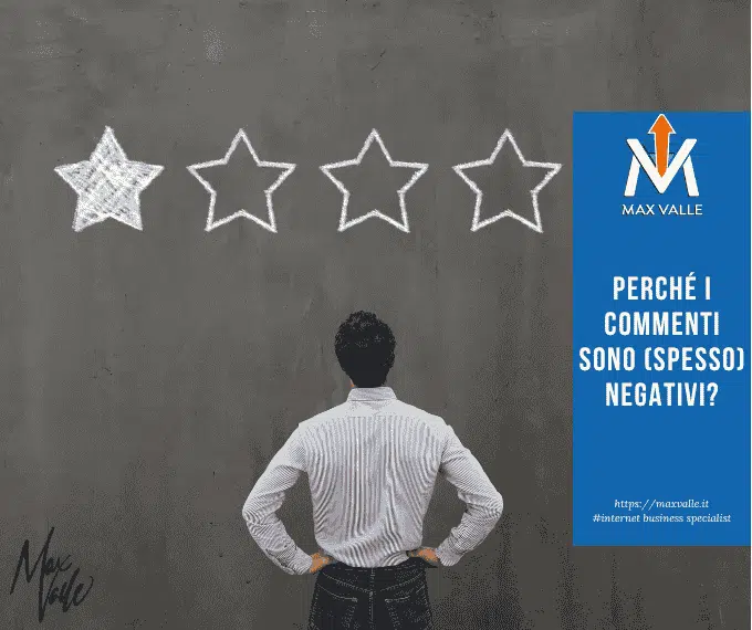 perché i commenti sono negativi