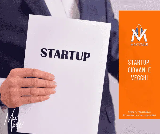 startup, giovani e vecchi