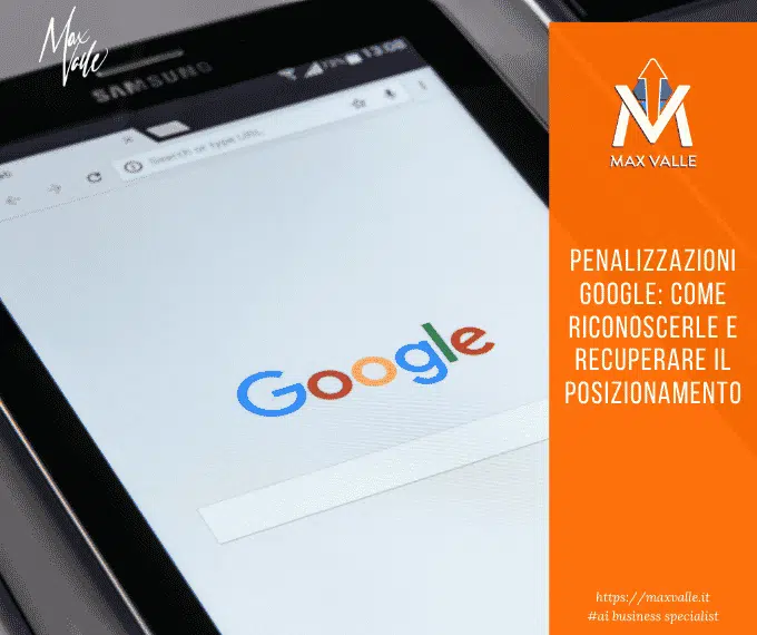 Penalizzazioni Google: come riconoscerle e recuperare il posizionamento